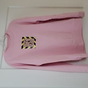 Burberry Pink Sweatshirt  for little girls